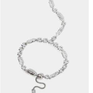 NWT NADRI BEATRIX CZ HAND CHAIN BRACELET